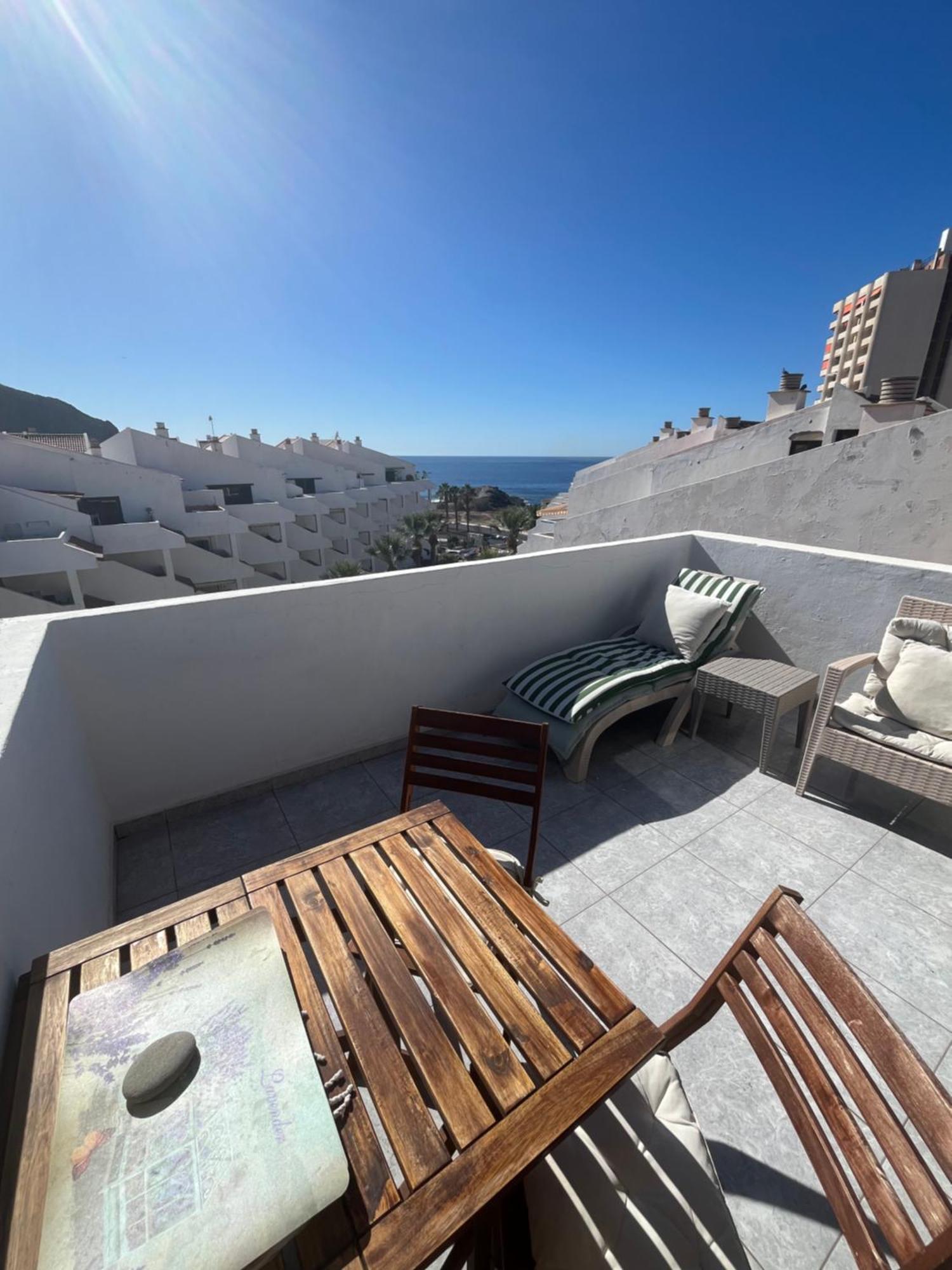 Sea View Penthouse With Large Terrace Apartment Лос Кристианос Екстериор снимка