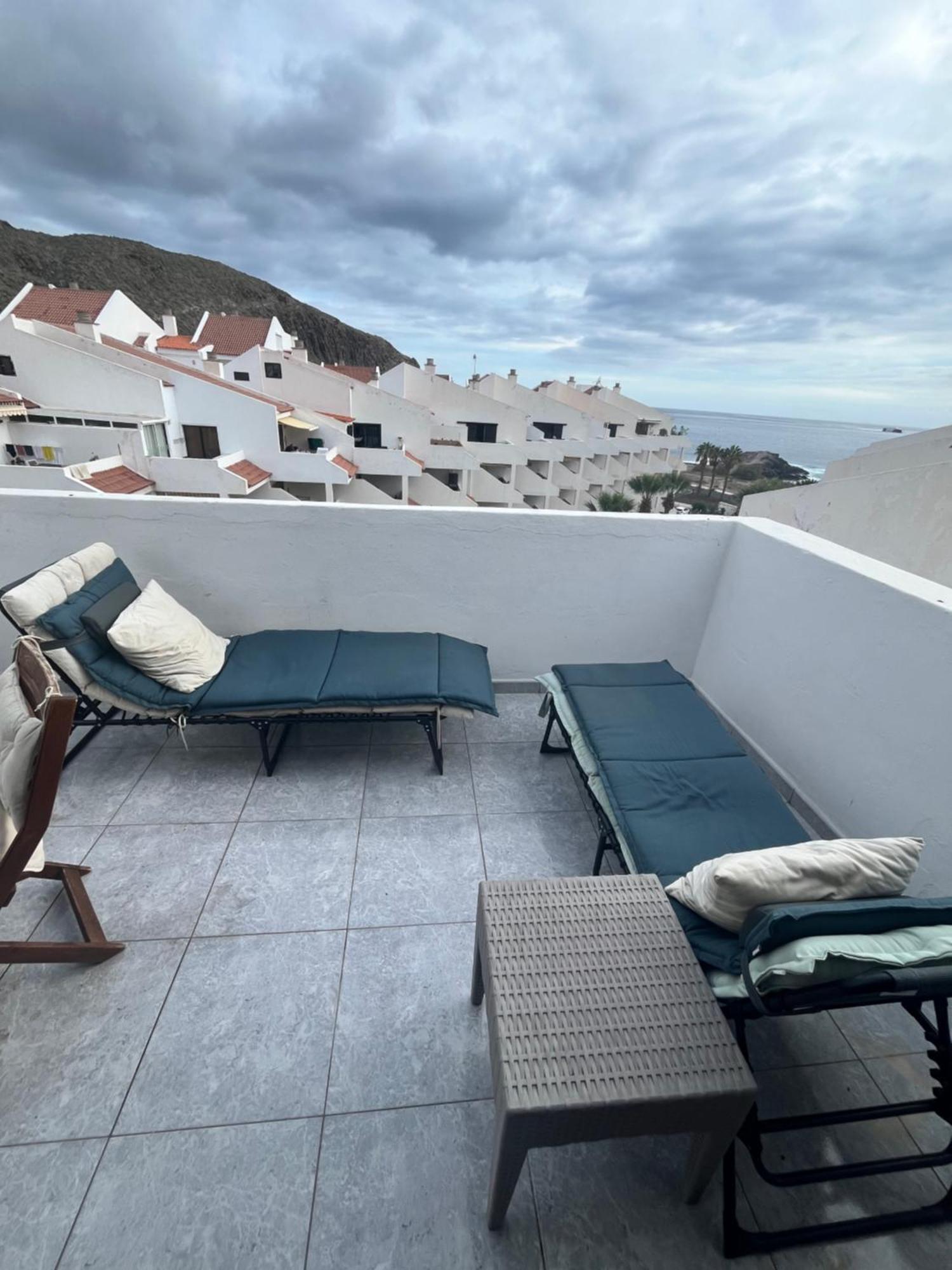 Sea View Penthouse With Large Terrace Apartment Лос Кристианос Екстериор снимка